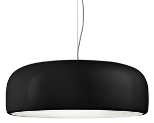 Závěsná svítidlo FLOS, Smithfield, stmívatelné, Černá, Obývací pokoj, Kov, Design
