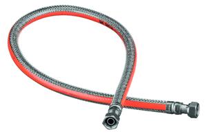 Invena, elastická plynová připojovací hadice 0,50 m, 1/2" x 1/2" PVC, INV-GW-21-050-F