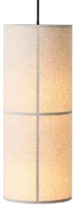 Závěsná svítidlo Audo Copenhagen, Hashira, stmívatelné, Béžová, Obývací pokoj, Tkanina / Textil, Design