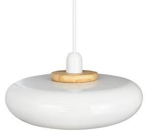 Závěsná svítidlo Dyberg Larsen, Planet, stmívatelné, Bílá, Obývací pokoj, Kov, Design