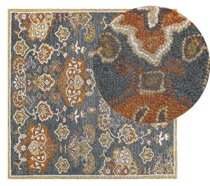 Vlněný koberec 200 x 200 cm vícebarevný UMURLU