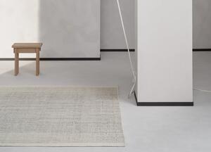 Linie Design Vlněný koberec Halti White, černo-bilý Barva: Black-White (černo-bílá), Rozměr: 140x200 cm
