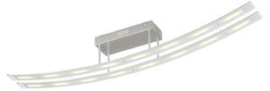 Stropní Lampa Lindby, Jarda, stmívatelné, Transparentní, Obývací pokoj, Sklo, Moderní