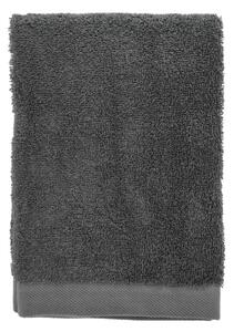Tmavě šedý froté bavlněný ručník 50x100 cm Comfort – Södahl