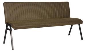 LABEL51 Zelená jídelní lavice Daam, 175 cm