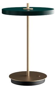 Stolní lampa UMAGE, Asteria Move, stmívatelné, Zlatá / mosazná, Obývací pokoj, Kov, Design