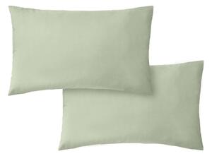Povlaky na polštáře v sadě 2 ks z bavlněného perkálu 50x75 cm Cotton Percale – Bianca
