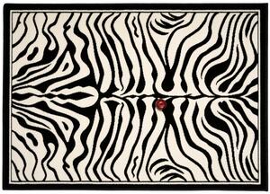 Kusový koberec Zebra black/white 120x170 cm