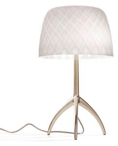 Stolní lampa Foscarini, Lumiere, Bílá, Obývací pokoj, Sklo, Design