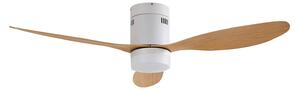 Stropní Lampa Lucande, Kayu, Dřevo, Obývací pokoj, Plast, Moderní