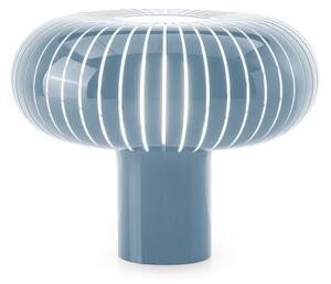 Stolní lampa Kartell, Teresa, stmívatelné, Modrá, Obývací pokoj, Plast, Design