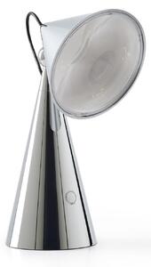 Stolní lampa Tom Dixon, POSE, stmívatelné, Metalická, Obývací pokoj, Plast, Design