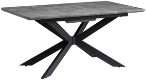 JÍDELNÍ STŮL, šedá, 160-200/90/76 cm P & B - Jídelní stoly, Online Only