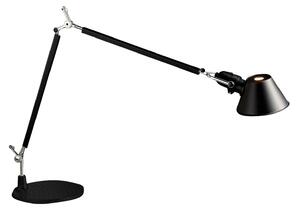 Stolní lampa Artemide, Tolomeo, Černá, Pracovna, Kov, Design