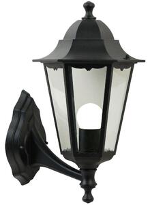 NOR 74371003 Venkovní nástěnné svítidlo Cardiff 1x60W E27 černá čirá - NORDLUX