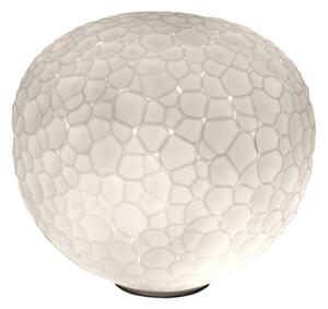 Stolní lampa Artemide, Meteorite, stmívatelné, Bílá, Obývací pokoj, Sklo, Design