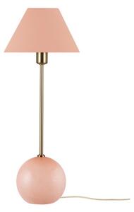 Stolní lampa Globen Lighting, Pudrová, Obývací pokoj, Sklo