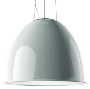 Závěsná svítidlo Artemide, Nur Gloss, stmívatelné, Bílá, Obývací pokoj, Kov, Design