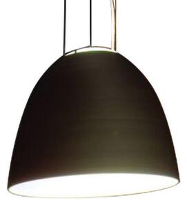 Závěsná svítidlo Artemide, Nur Mini, stmívatelné, Černá, Obývací pokoj, Kov, Design