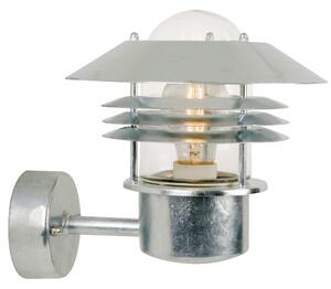 NOR 25091031 Venkovní nástěnné svítidlo Vejers 1x60W E27 galvanizovaná čirá - NORDLUX