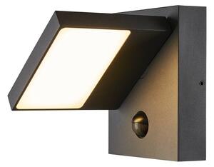 LA 1002990 ABRIDOR SENSOR Outdoor, nástěnné LED svítidlo, IP55, antracitové, 3000/4000K - BIG WHITE (SLV)