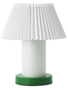 Stolní lampa Normann Copenhagen, Zelená, Obývací pokoj, Hliník
