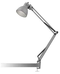 Stolní lampa NORDIC LIVING, Šedá, Pracovna, Hliník
