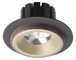 SHARM R I zápustná perleťová zlatá/hnědá 230V LED 10W 24° 3000K - RED - DESIGN RENDL