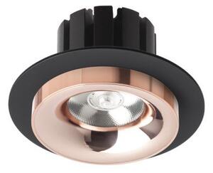 SHARM R I zápustná černá měď/měď 230V LED 10W 24° 3000K - RED - DESIGN RENDL