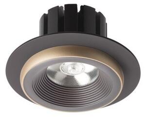 SHARM R I zápustná hnědá/perleťová zlatá 230V LED 10W 24° 3000K - RED - DESIGN RENDL