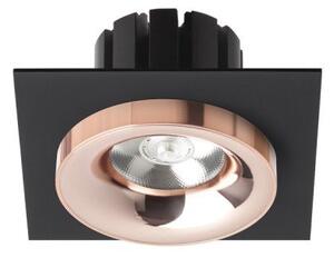 SHARM SQ I zápustná černá měď/měď 230V LED 10W 24° 3000K - RED - DESIGN RENDL