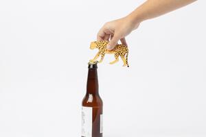 Otvírák na láhve zlatý Gepard Doiy