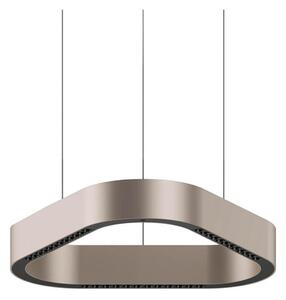 Závěsná svítidlo LOOM DESIGN, Trigon, stmívatelné, Béžová, Obývací pokoj, Hliník, Moderní