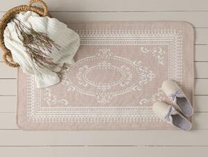 Madame Coco Oboustranný koberec bílo-růžový 60x100 cm Rachelle