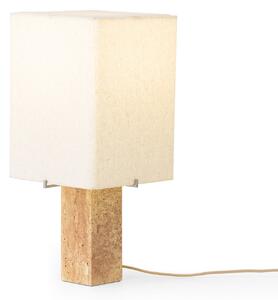 Stolní lampa Audo Copenhagen, Nonna, Béžová, Obývací pokoj, Tkanina / Textil, Design