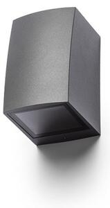 SELMA nástěnná antracitová 230V GU10 35W IP54 - RED - DESIGN RENDL