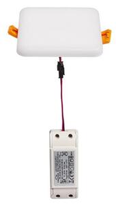 BELI SQ 10 zápustná mléčný akryl 230V LED 8W IP65 3000K - RED - DESIGN RENDL
