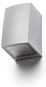 RED R13514 SELMA nástěnná stříbrnošedá 230V GU10 35W IP54 - RED - DESIGN RENDL