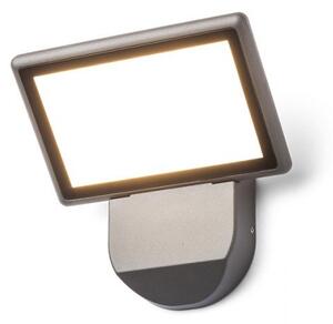 COMODO nástěnná antracitová 230V LED 20W IP65 3000K - RED - DESIGN RENDL