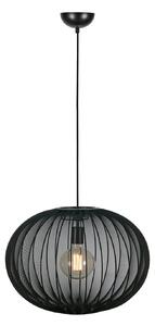 Závěsná svítidlo Markslöjd, Florence, stmívatelné, Černá, Obývací pokoj, Tkanina / Textil, Skandinávský