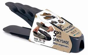 Prosperplast Sada 5 ks organizérů na boty SHOES vel. 30-38 antracit
