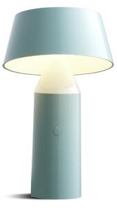 Stolní lampa MARSET, Bicoca, stmívatelné, Modrá, Obývací pokoj, Plast, Design