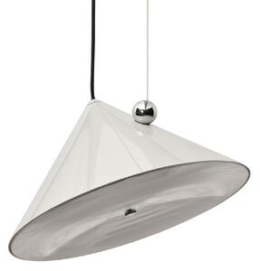 Závěsná svítidlo Tom Dixon, Pose, stmívatelné, Šedá, Obývací pokoj, Kov, Design