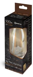 Spectrum LED LED žárovka SVÍČKA 5W E14 COG RETROSHINE teplá bílá