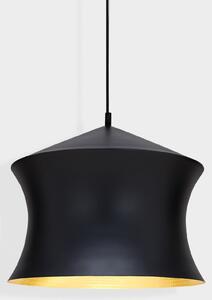Závěsná svítidlo Tom Dixon, Beat, stmívatelné, Černá, Obývací pokoj, Mosaz, Design