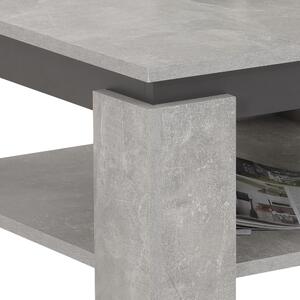 Konferenční stolek IAN beton/antracitová