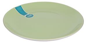 Dezertní talíř, zelená, červená, 19 cm, Monokolor Barva: Zelená