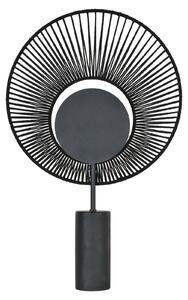 Stolní lampa Forestier, Oyster, Černá, Obývací pokoj, Kov, Design