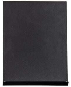 Hoorns Černý kovový stojan na knihy Giona 24 x 19 cm