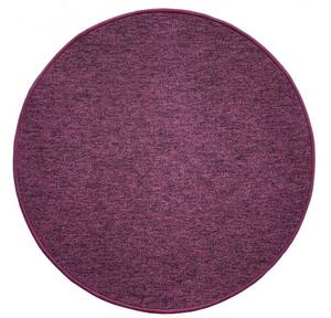 Kusový koberec Astra vínová Kruh Ø 80 cm